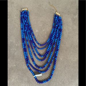 Baublebar blue beaded necklace